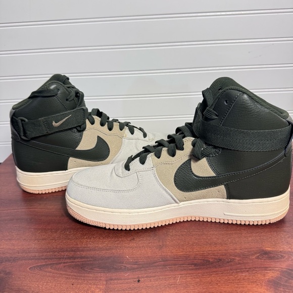 Nike Air Force 1 High 07 LV8 Light Bone Sequoia 806403-008 Men’s Size 11 No Box - Picture 7 of 11